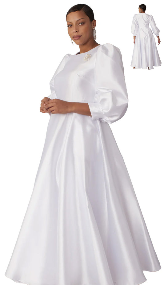 Tally Taylor 4820-WHT-CO Church Dress