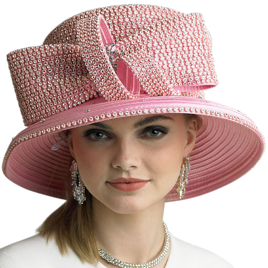 Lily And Taylor Hat H144-PNK-QS