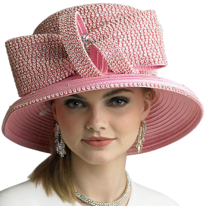 Lily And Taylor Hat H144-PNK-QS