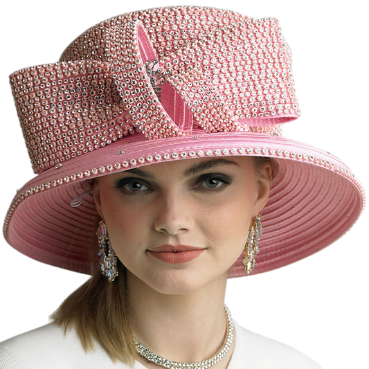 Lily And Taylor Hat H144-PNK-QS