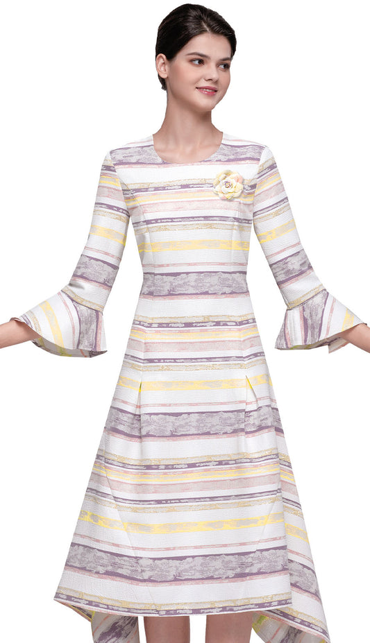 Serafina 6167-YWM Church Dress