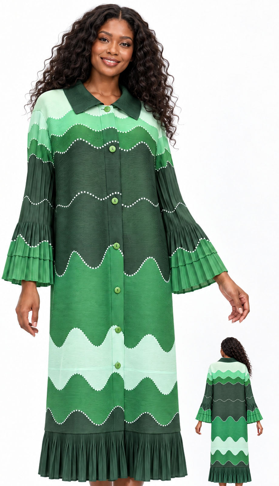Giovanna DP2468-EMR Church Dress
