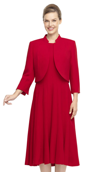 Nina 2948-RED-CO Womens Dress