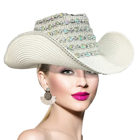 Church Hat SC2443-WHITE Spice Girl