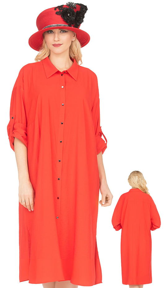 Giovanna DP2430-RED Church Dress