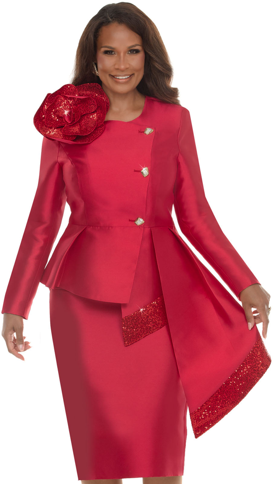 Lisa Rene 66972-RED Church Suit