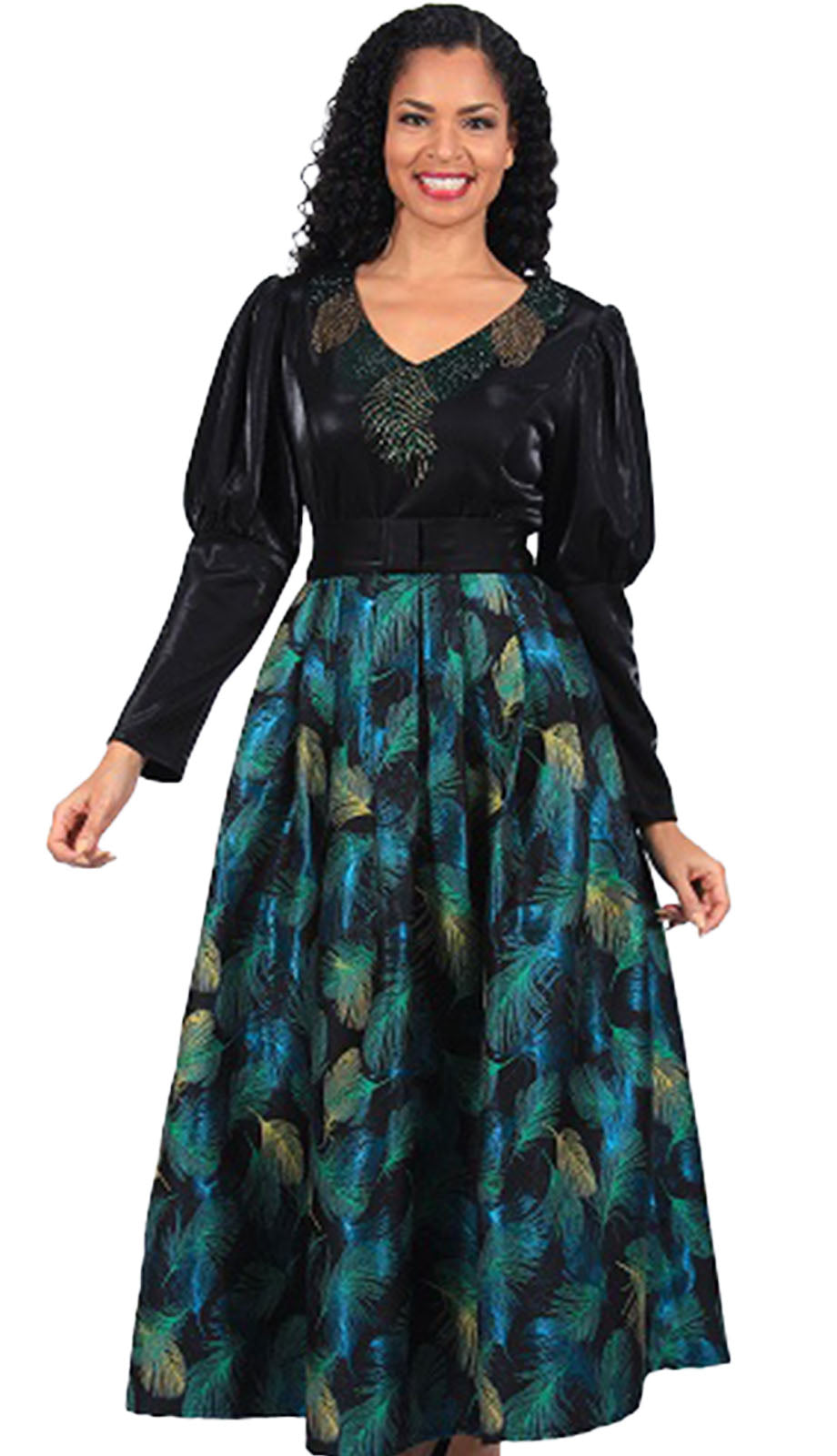 Diana Couture 8665-CO Church Dress