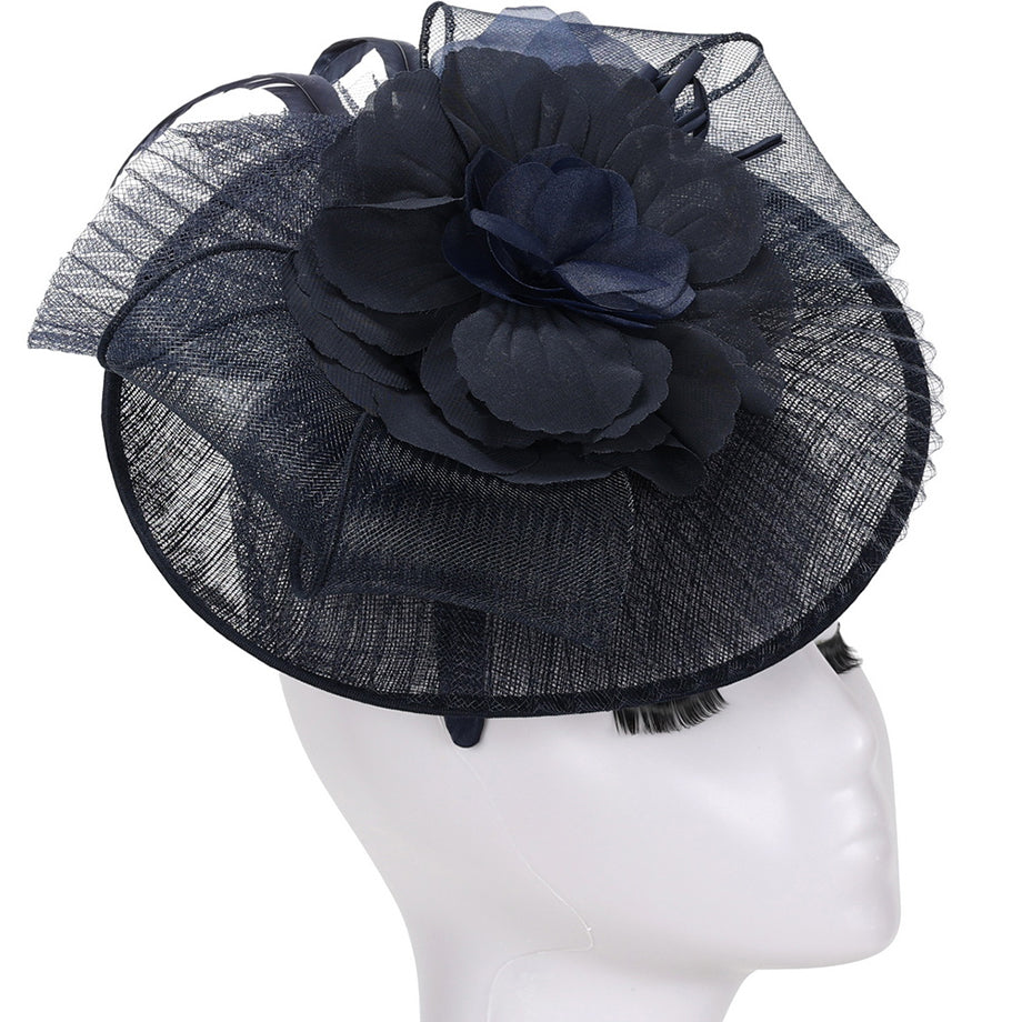 Giovanna HM983-BLK Church Hat