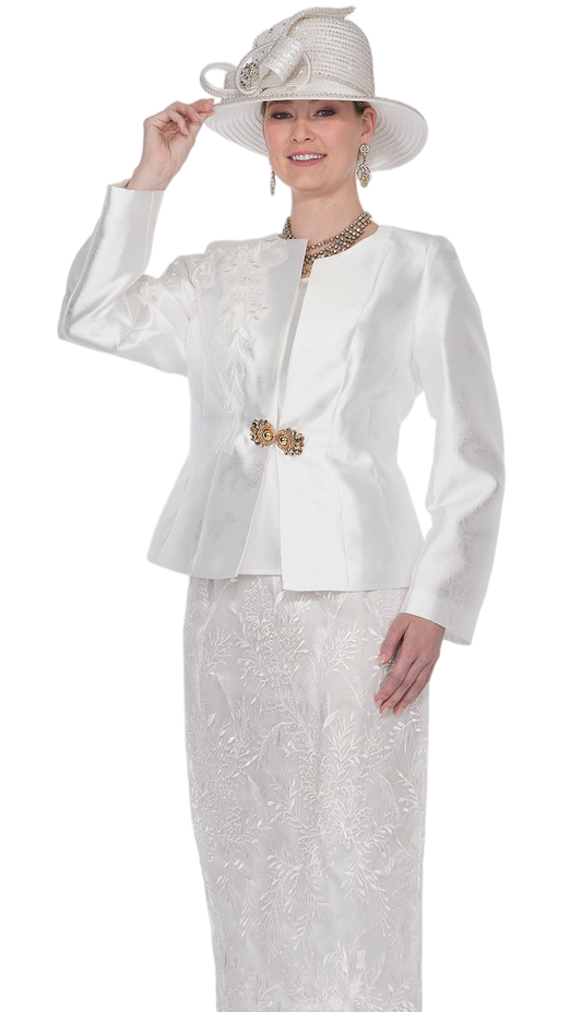 Aussie Austine 5856-WHT-IH Church Suit