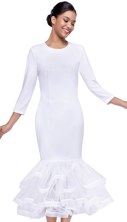 Serafina 6464-IVO-CO Church Dress