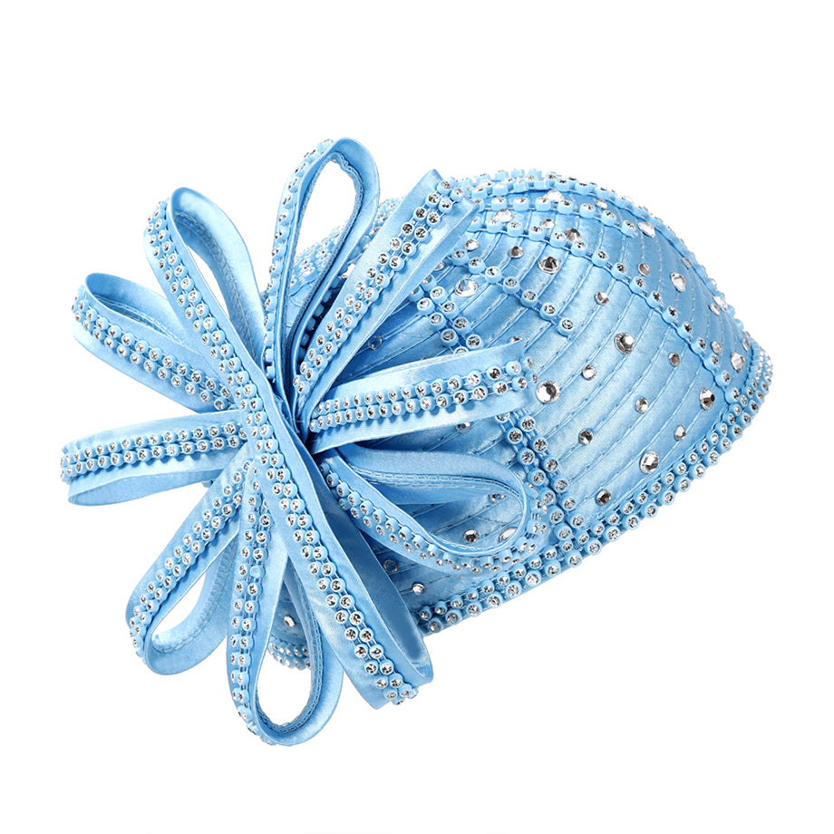 Giovanna HR22101-BLU Church Hat