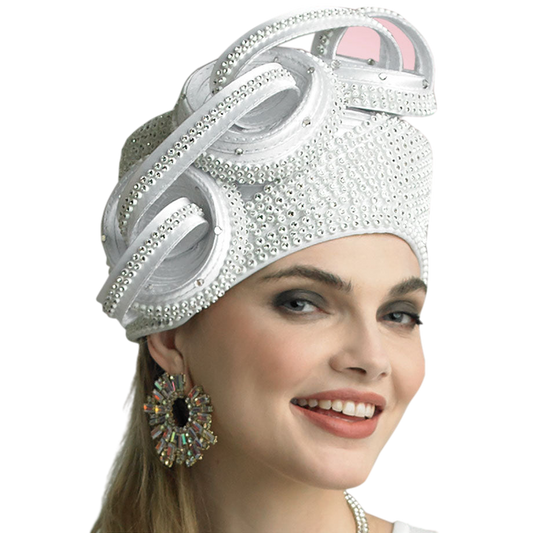Lily And Taylor Hat H145-WHT