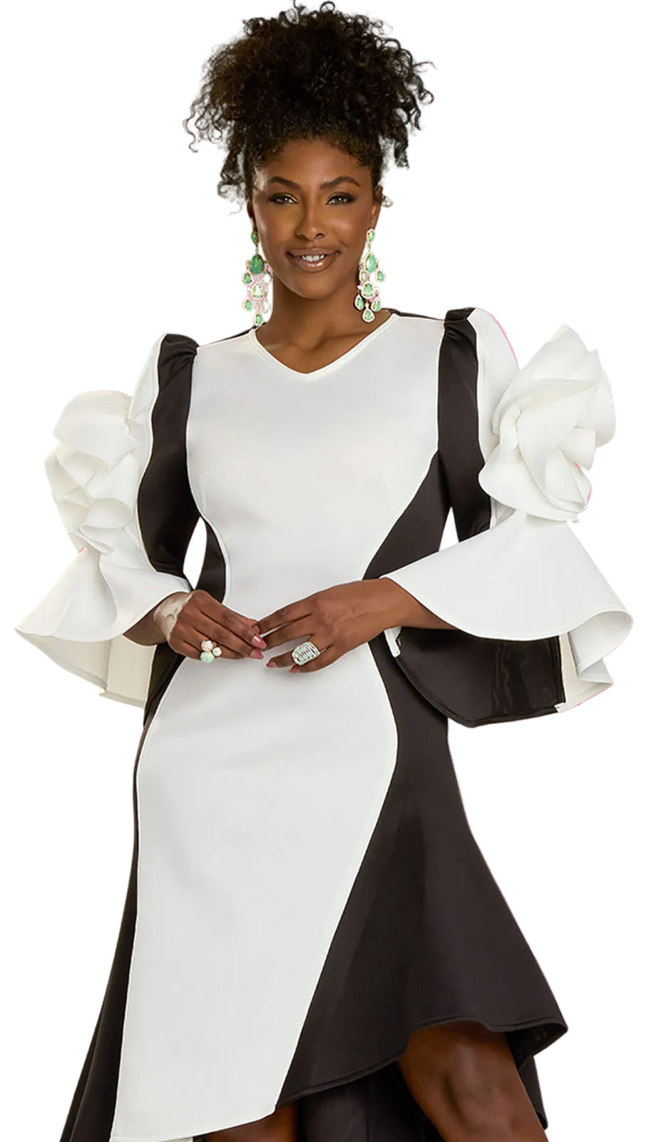 Donna Vinci 12166 Elegant Church Dress Donna Vinci 12166 Elegant Church Dress