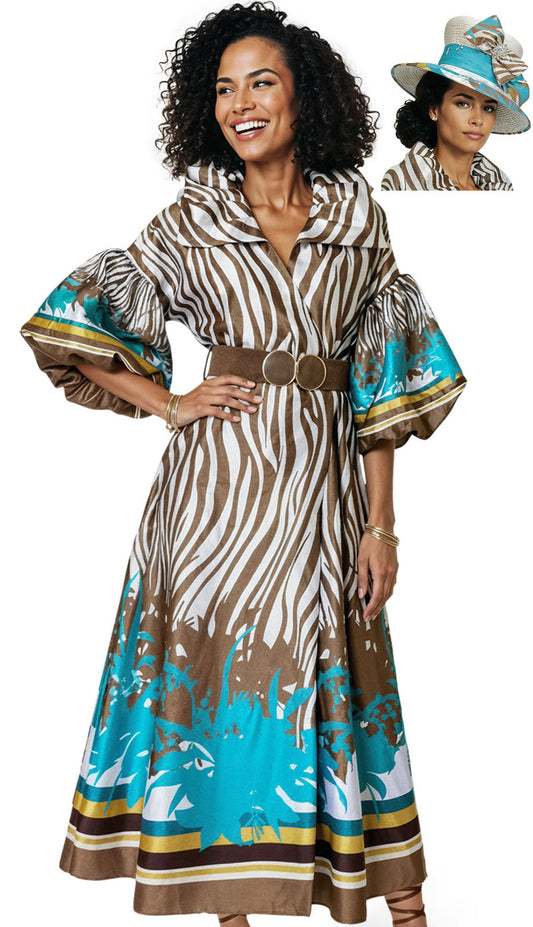 Donna Vinci 12248-CWT Church Dress