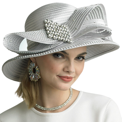Lily And Taylor Hat H147-WHT