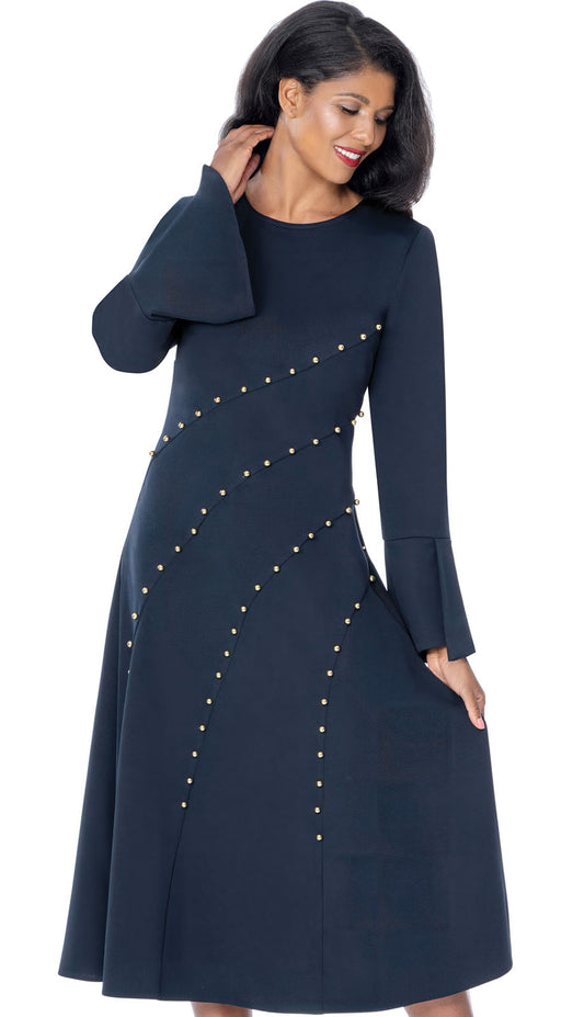 Nubiano 101251-NVY Church Dress