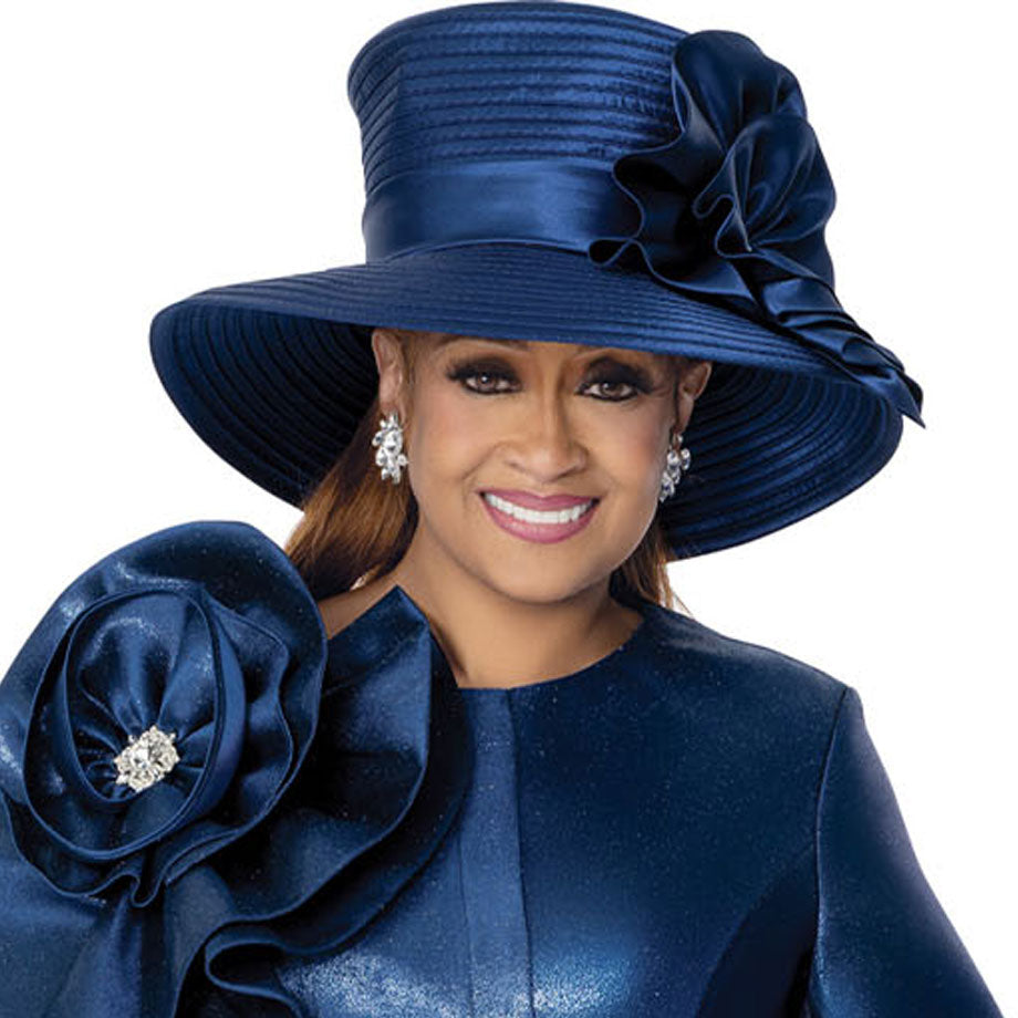 Dorinda Clark Cole 310331-NVY-QS Church Hat