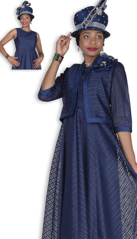 Elite Champagne 6354-H Church Hat