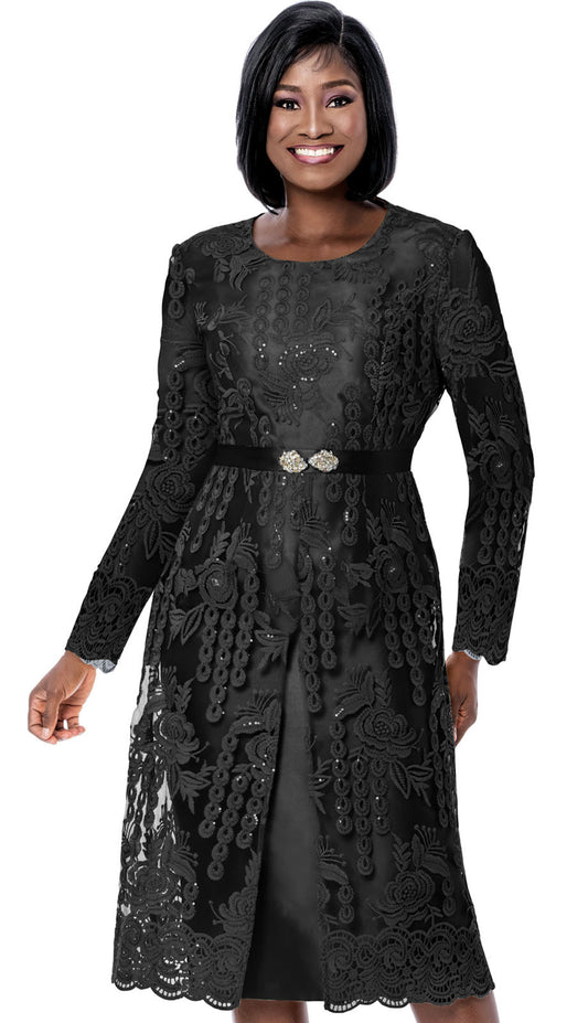 Terramina 7385-BLK Church Dress