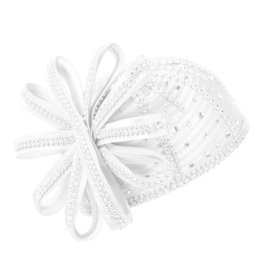 Giovanna HR22101-WHT Church Hat