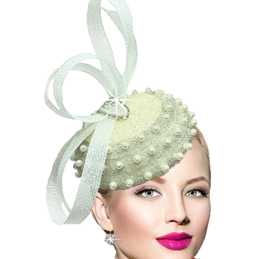FA2731 SHONDA-WP Church Fascinator