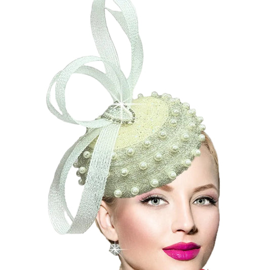 FA2731 SHONDA-WP Church Fascinator