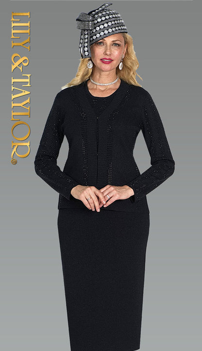 Lily And Taylor 651-GLD Church Suit
