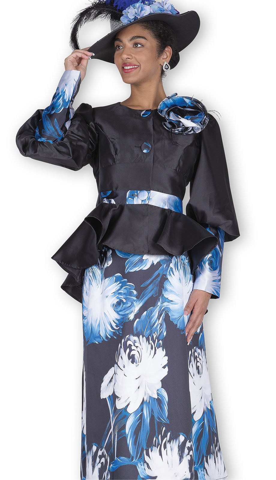 Champagne Italy 6305-H Unisex Church Hat