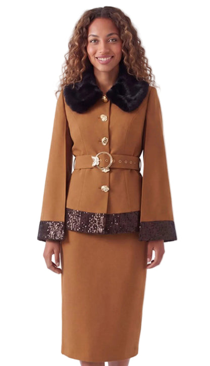 Lusso Couture 9234-MCH Church Suit