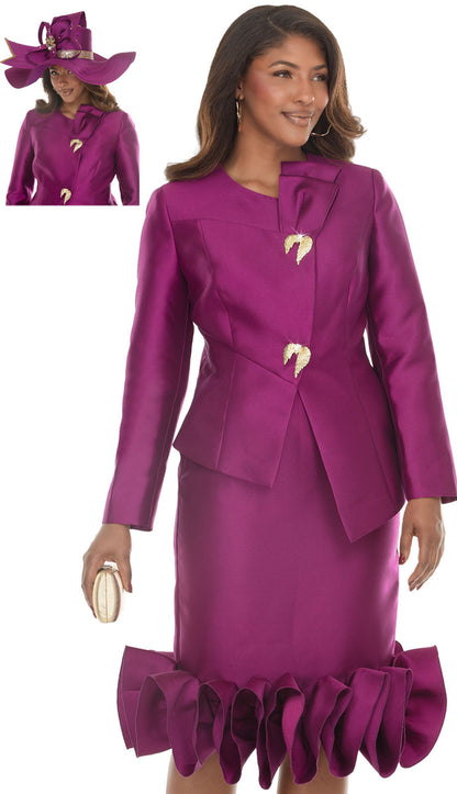 Donna Vinci 12292-MAG Church Suit
