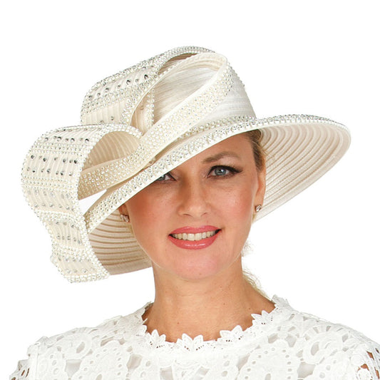 Giovanna HR22130-OFW Church Hat