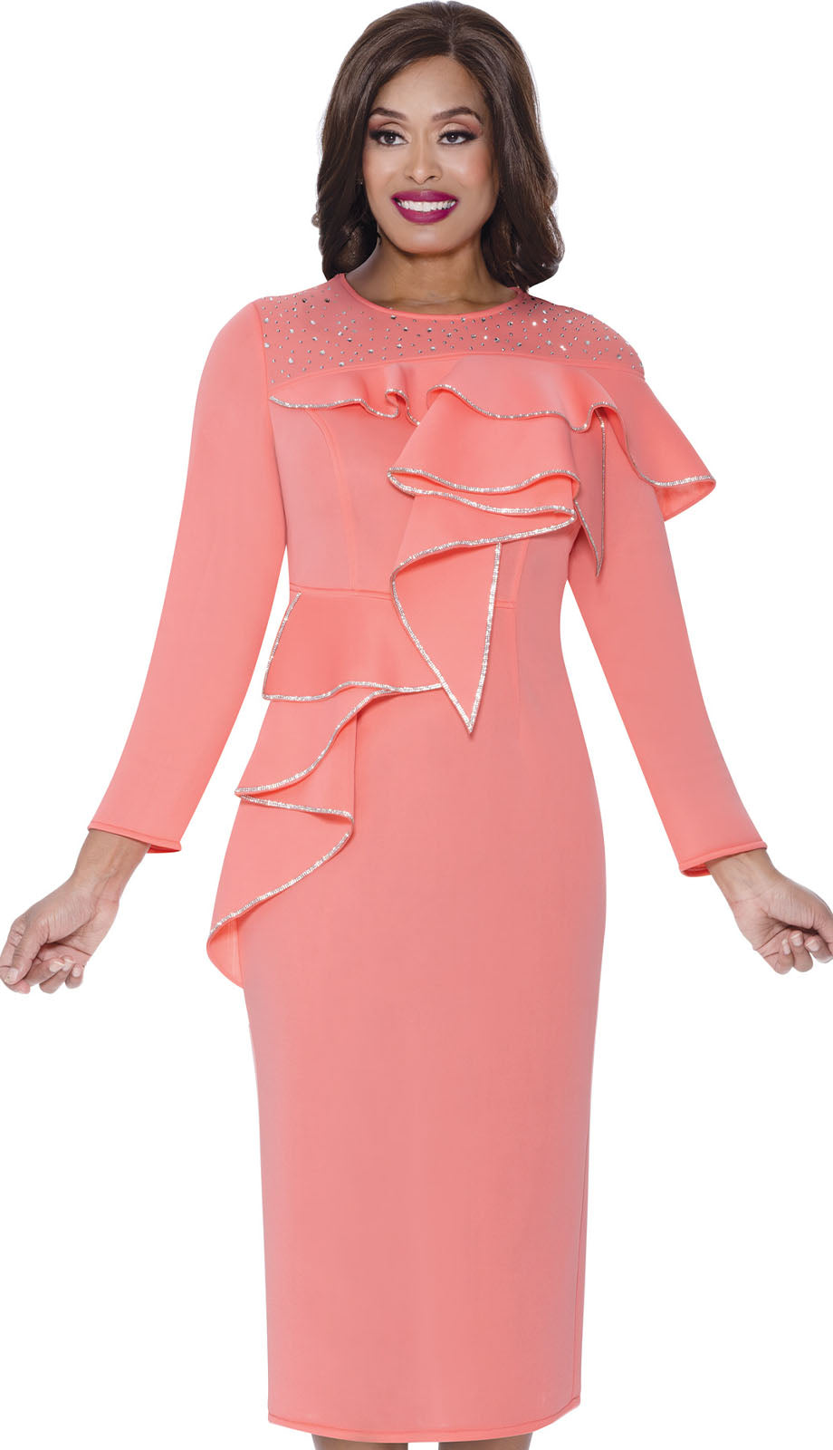 Stellar Looks Church Dress 600461-Black main image 1