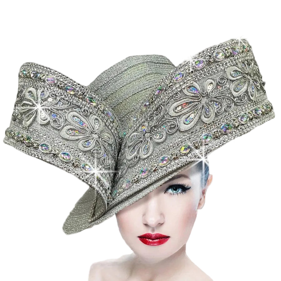 LAYLA-SI-QS Church Hat