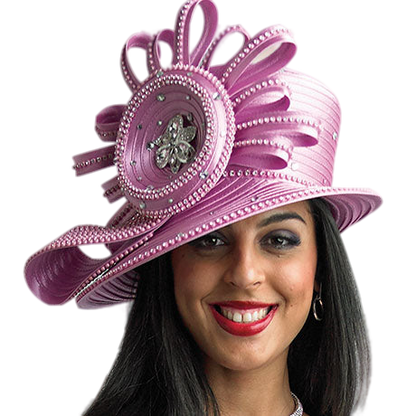 Lily And Taylor H375-ROS Church Hat