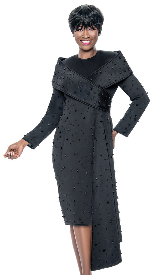 Terramina 7111-BLK Womens Church Dress