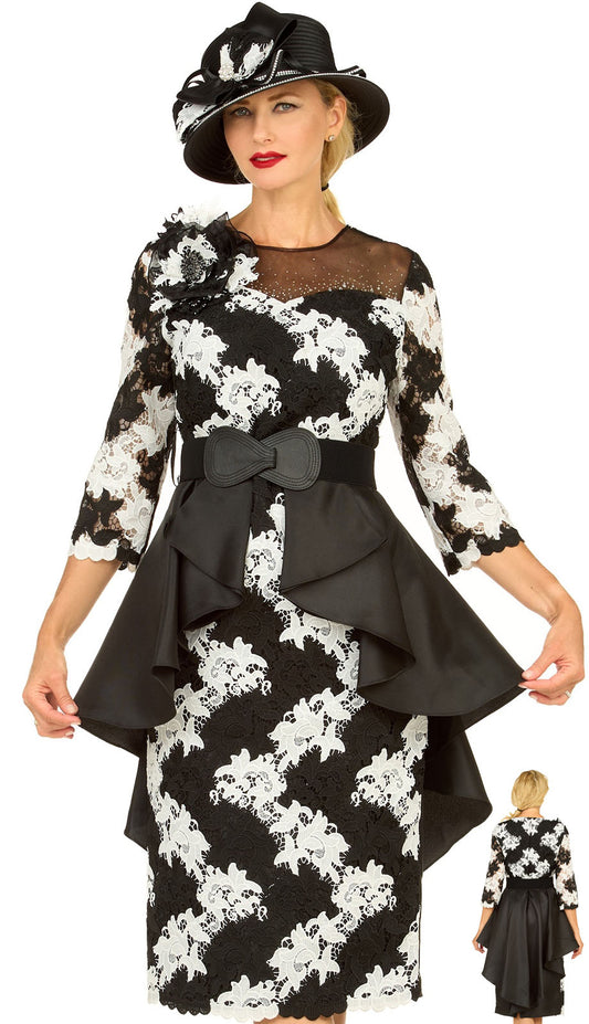 Giovanna D1676-H Church Hat