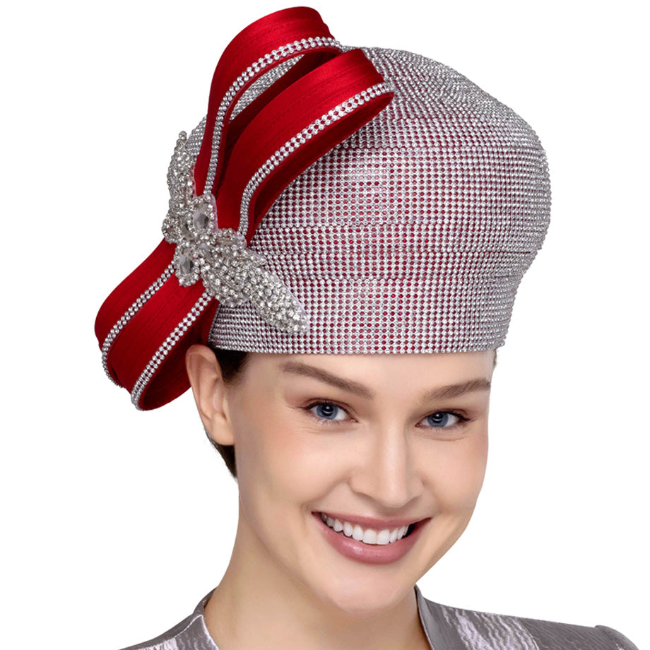 Nina Massini 100H-SLV Church Hat