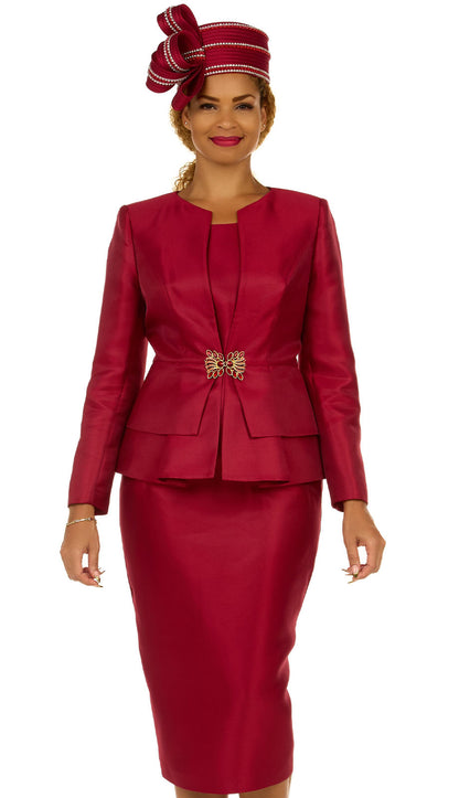 Giovanna 0978-BUR Church Suit