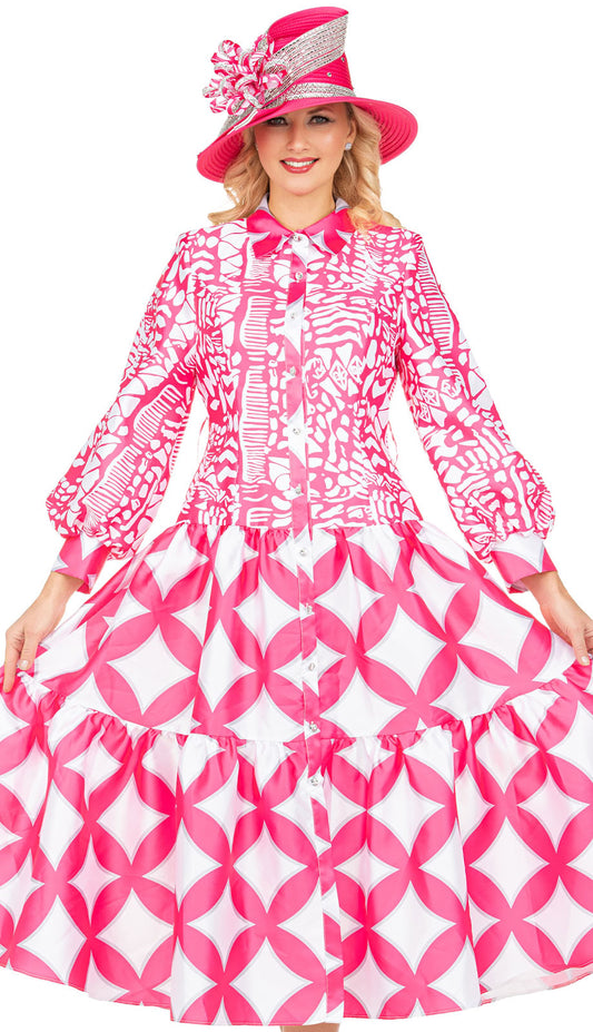 Giovanna D7223-H Church Hat