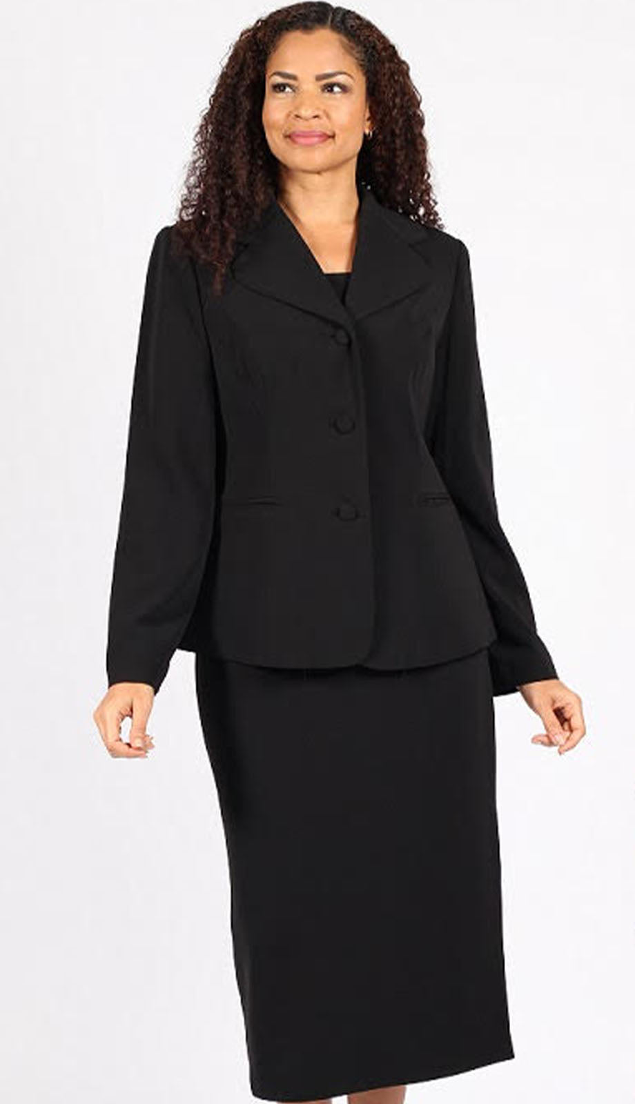 Diana Couture 8748-BLK-CO Church Suit