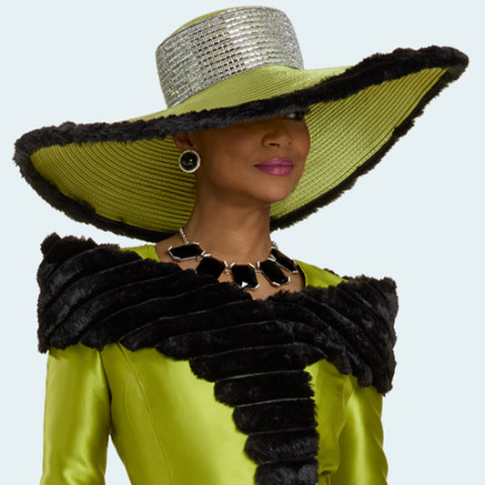 Donna Vinci H12222-LWB-QS Womens Church Hat