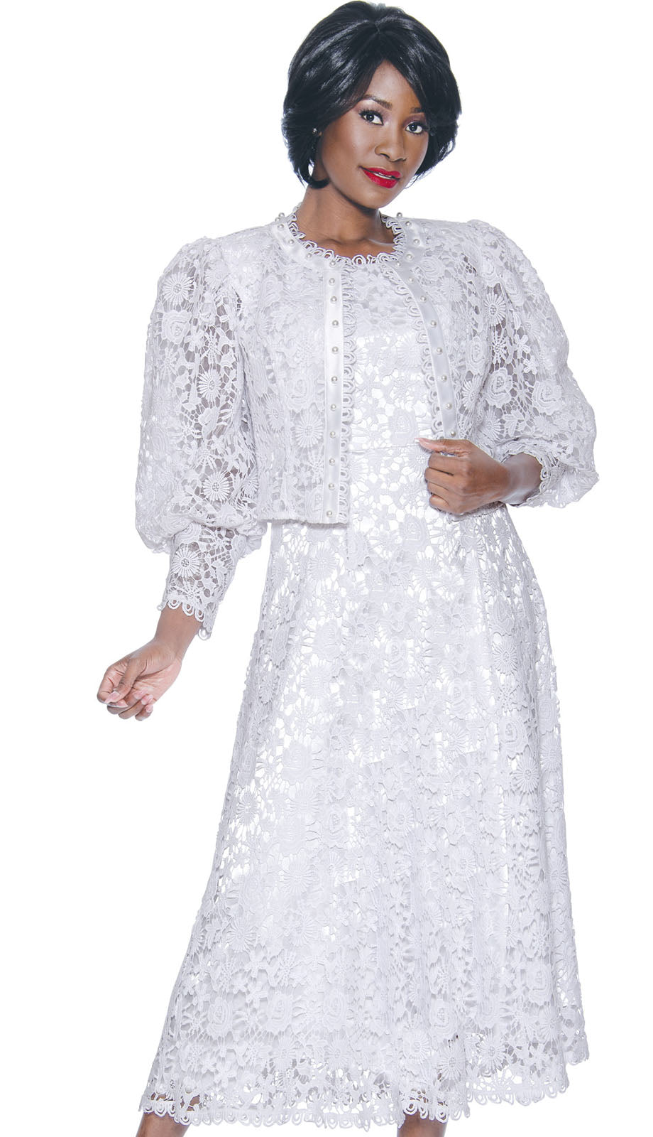 Terramina 7051-WHT Church Suit