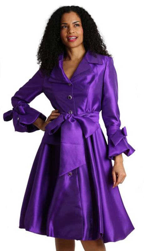Diana Couture 8222-PU-CO Church Dress