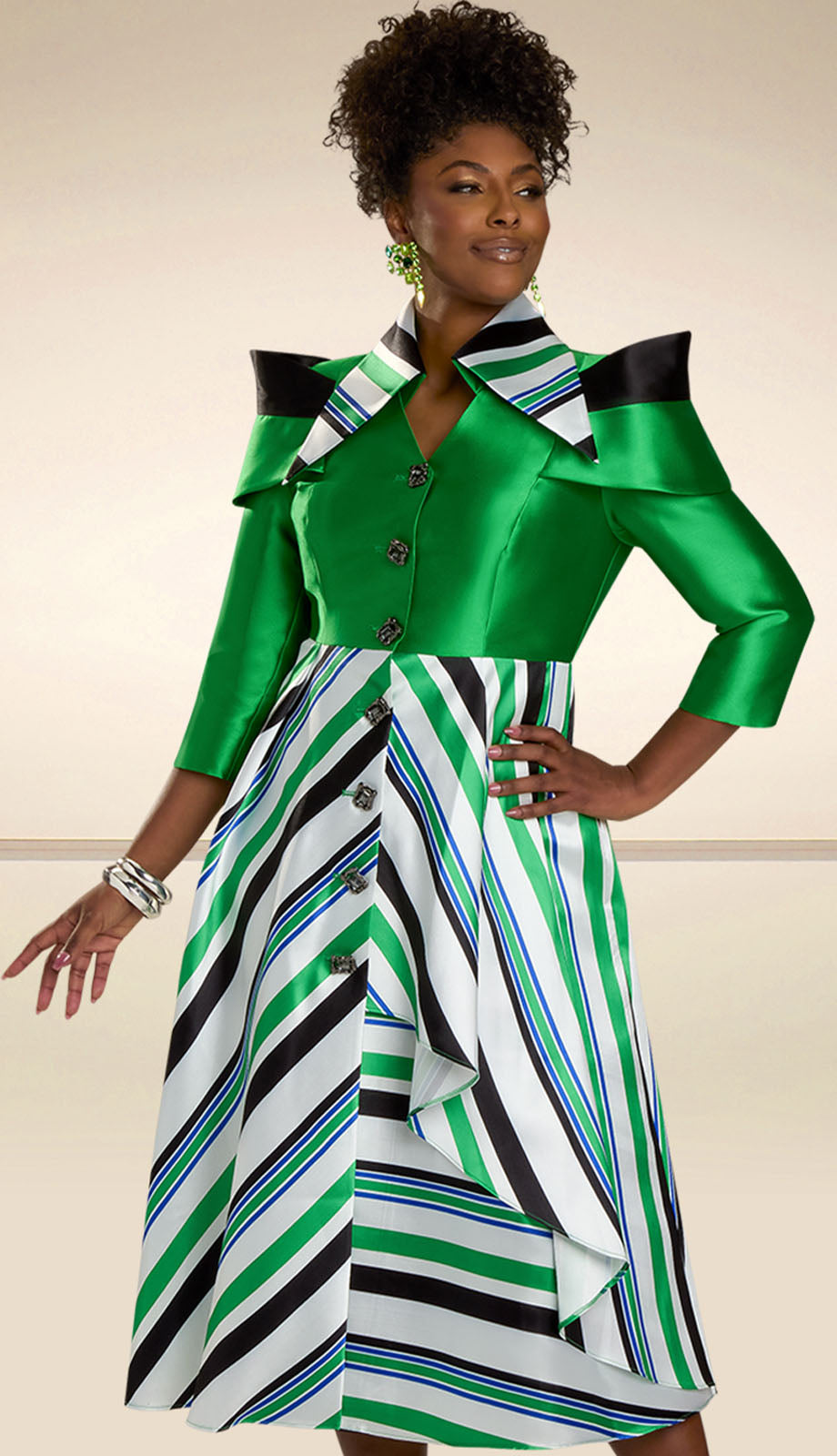 Donna Vinci 12171-QS Church Dress