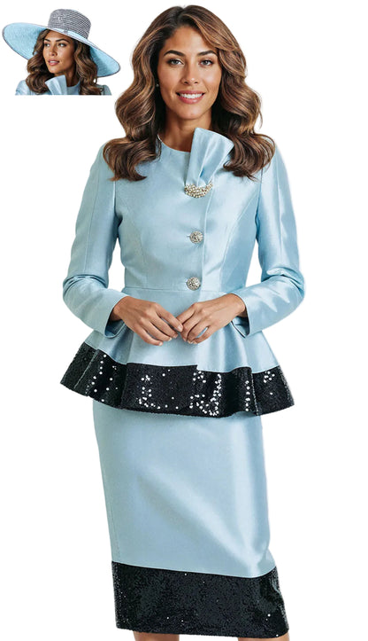 Donna Vinci 12252-IBB Church Suit