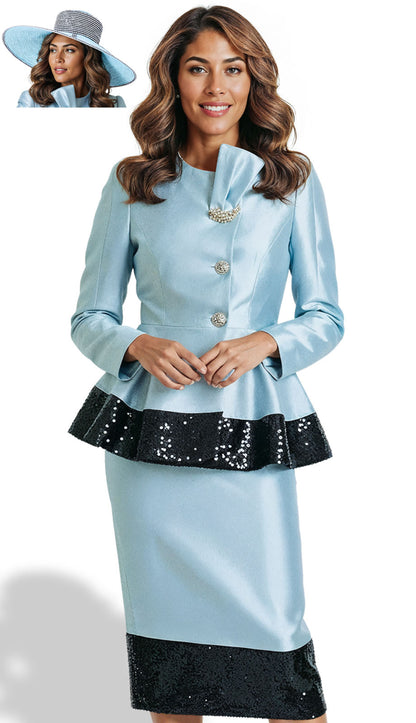 Donna Vinci 12252-IBB-H Church Hat