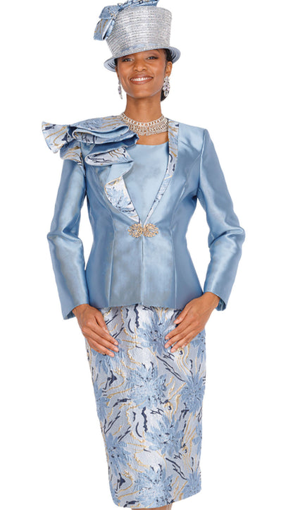 Champagne Italy 6101 Church Suit