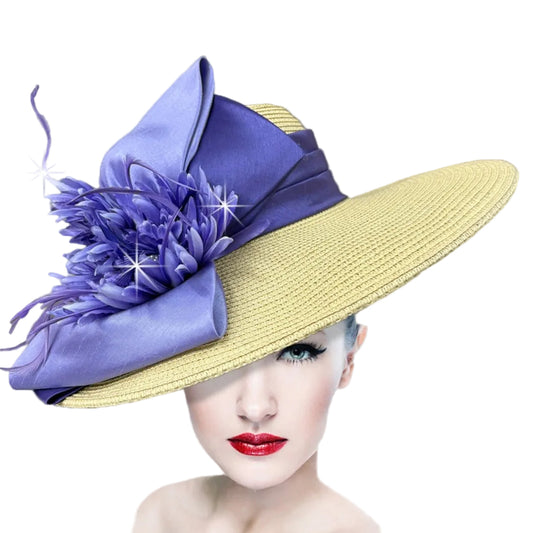 Church Hat 3130 POLO-Natural Lilac