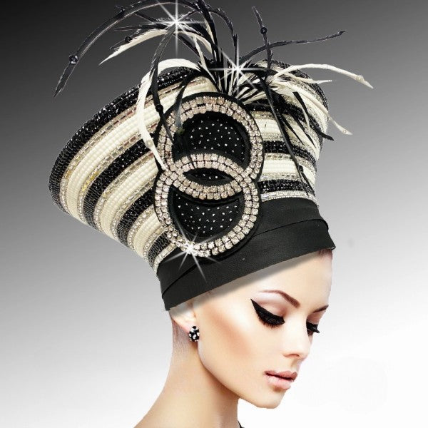 Aphrodite 3136-BW Jewel Priestess Headdress