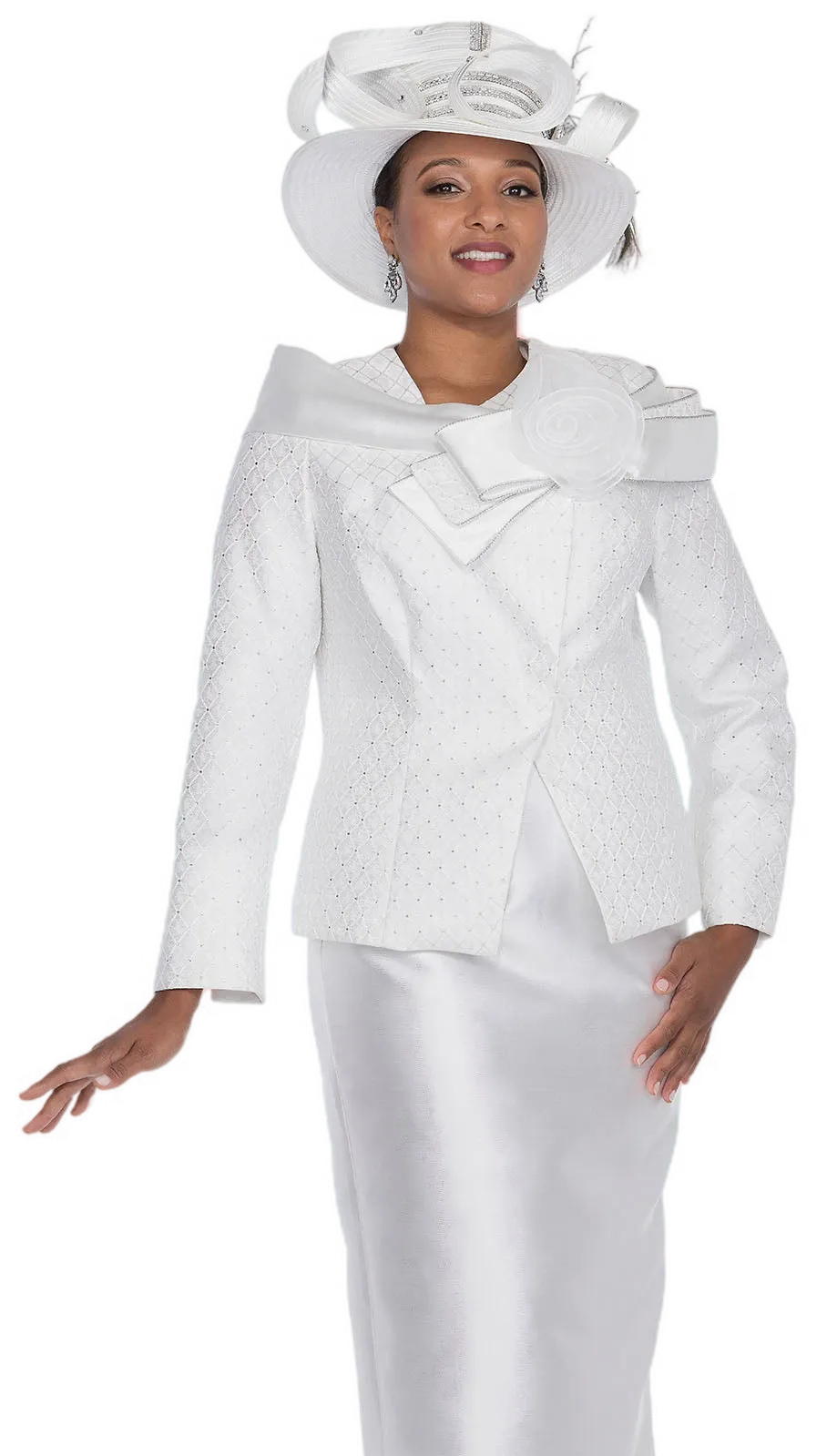 Aussie Austine 5870-WHT Church Suit